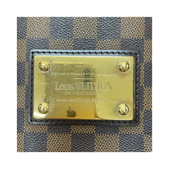 Pre Loved Louis Vuitton Lockit Damier Ebene Tote Women Brown Tote Bags - Picture 8 of 8